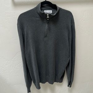 Brunello Cucunelli size medium quarter zip
